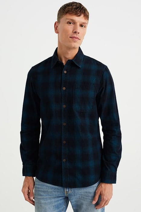 OVERSHIRT DARK BLUE by WE Fashion