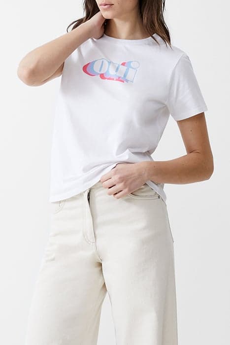 OUI TEE WHITE by French Connection