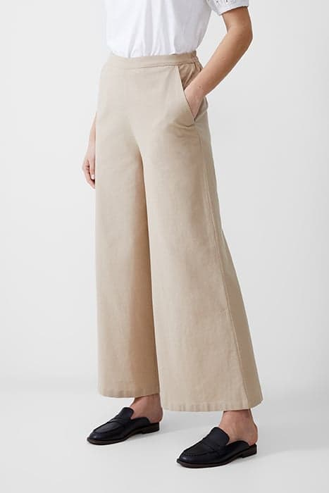 WIDE LEG LINEN TROUSER INCENSE by French Connection