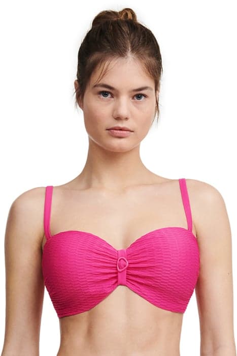 SW BRA TSHIRT BANDEAU FUSHIA by Femilet