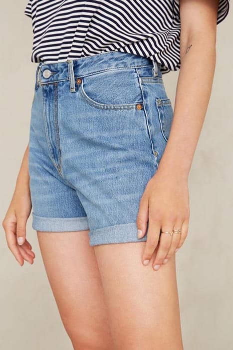 ALICE SHORT VINTAGE LIGHT BLUE by Kings Of Indigo