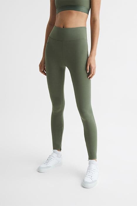 CARA-PERFORMANCE LEGGING GREEN by Reiss