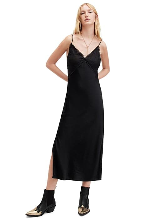 IMMY DRESS BLACK by AllSaints