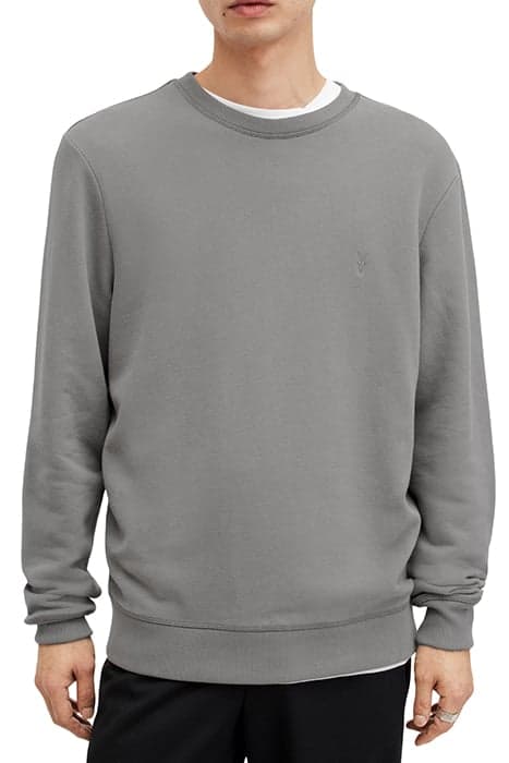 RAVEN CREW ASH GREY by AllSaints