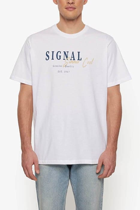 BENTSI TEE SP24 WHITE by Signal