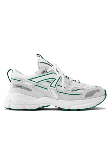 MARATHON R-TRAIL SNEAKER WHITE/KALE GREEN by Axel Arigato