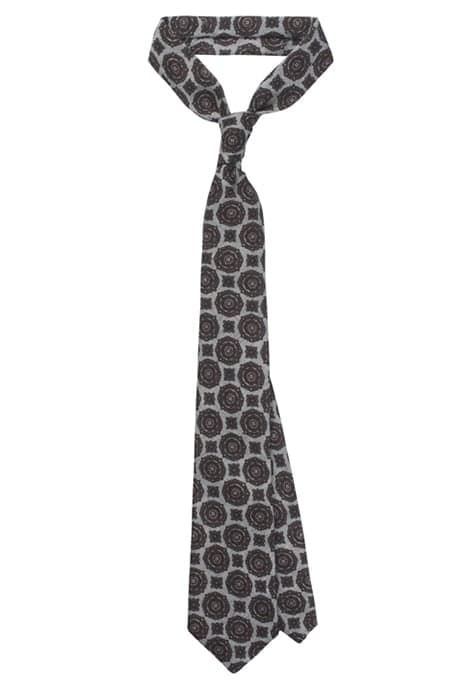 DARK RED GRAPHIC TIE DARK RED by Suitsupply