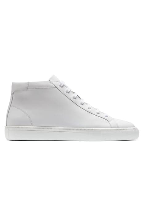 LEATHER-HIGHTOPSNEAKER-WHITE WHITE by Suitsupply