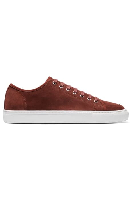 SUEDE-SNEAKER-DK ORANGE DARK ORANGE by Suitsupply