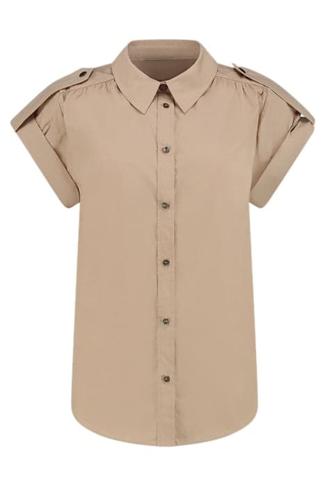 SASHA SHIRT TAUPE by Fifth House