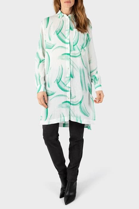 BLOUSE WOVEN LONG SLEEVES CLOUD DANCER by Sandwich