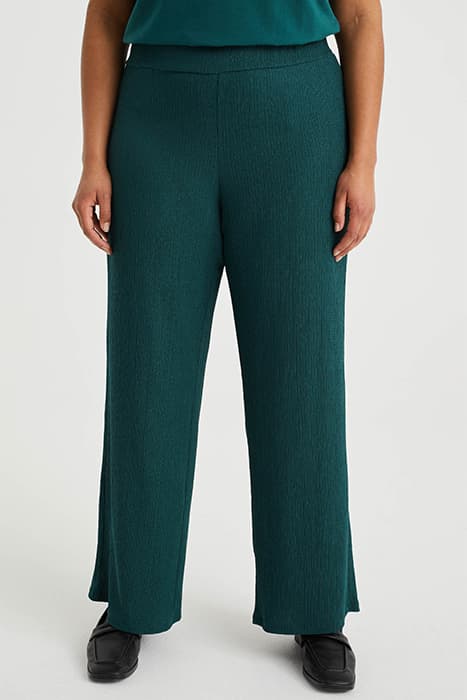 TROUSER MOSS GREEN by WE Fashion