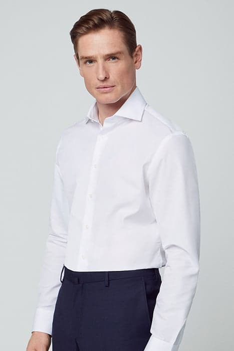 POPLIN SLIM BC WHITE by Hackett London