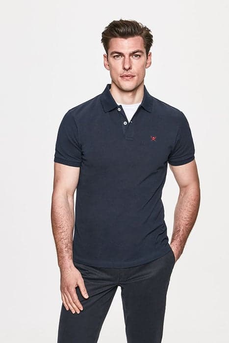 SLIM FIT LOGO NAVY by Hackett London