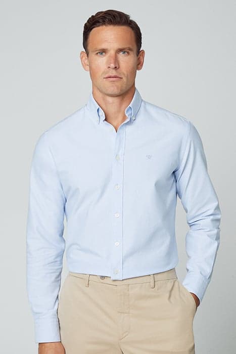 WASHED OXFORD SKY BLUE by Hackett London