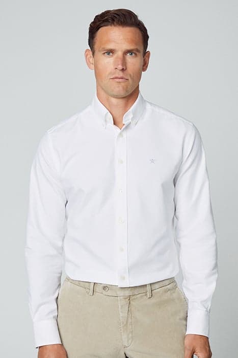 WASHED OXFORD WHITE by Hackett London