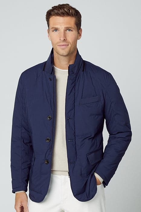 PADDED BLAZER NAVY by Hackett London