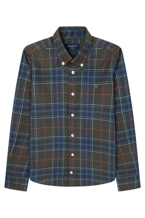 NAVY RED TARTAN NAVY/RED by Hackett London