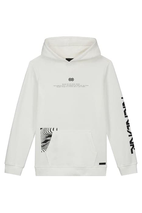 DIMENSION HOODIE OFF WHITE by NIK & NIK