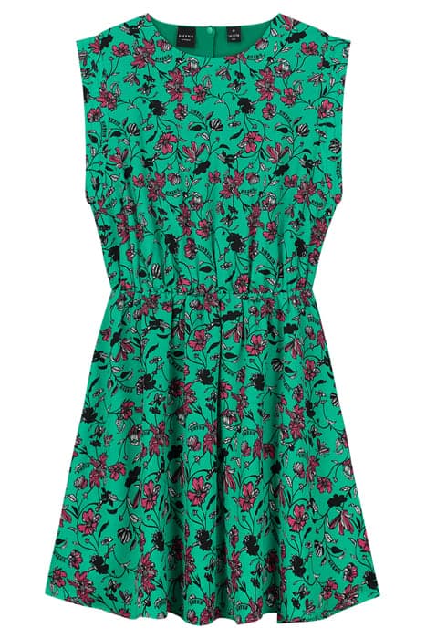 VERONA DRESS HYPER GREEN by NIK & NIK