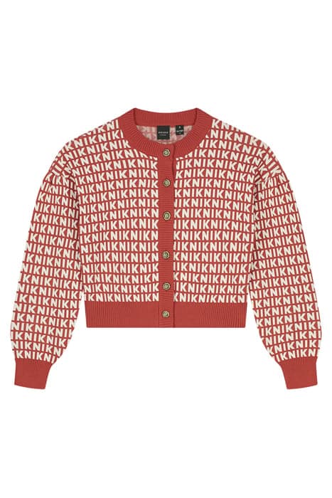 PAYTON CARDIGAN TERRACOTTA RED by NIK & NIK