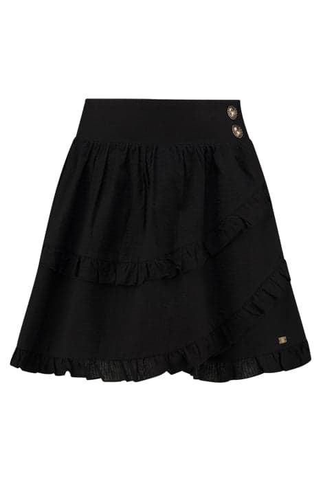 RANA SOLID SKIRT BLACK by NIKKIE