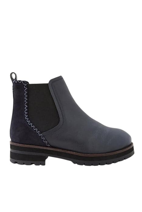 WIDE FIT LEATHER CHELSEA BOOT DARK NAVY by White Stuff