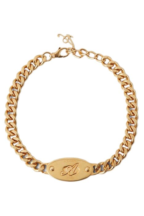 AA X MULBERRY NECKLACE GOLD by Axel Arigato