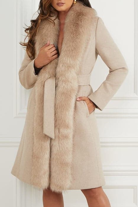 MARTINA COAT CEMENTO MELANGE by Marciano by Guess