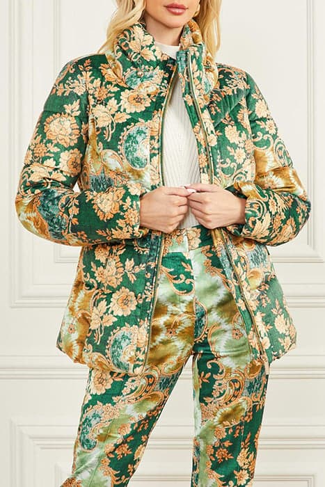 KATRIN PUFFER JACKET HEIRLOOM PRINT by Marciano by Guess