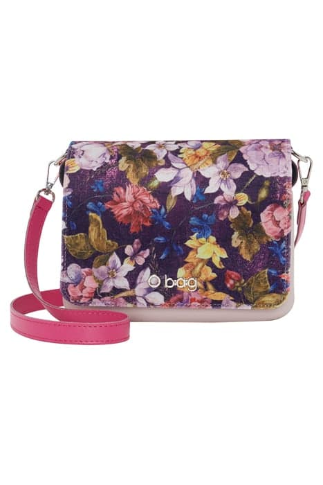 OPOCKET COMPOSED FLAP VELVET DESIGN PINK SMOKE by O bag