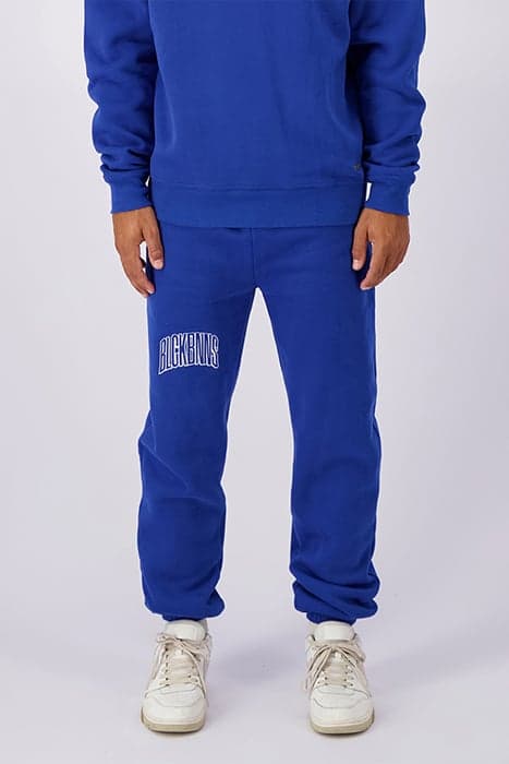 EMBROIDERED ARCH SWEATPANTS BLUE by Black Bananas