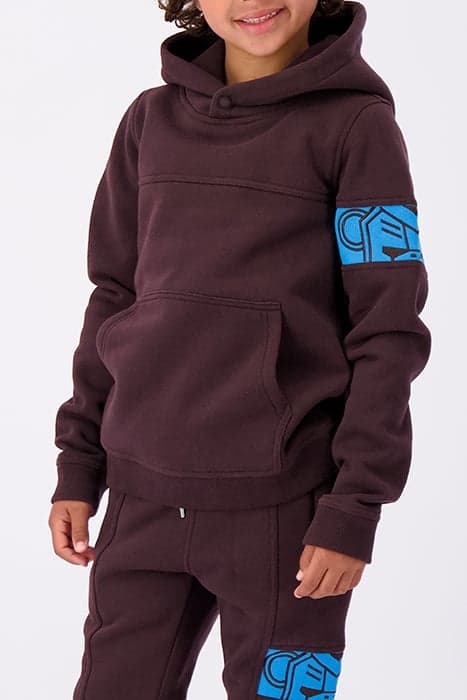 COMMANDER HOODIE BROWN by Black Bananas