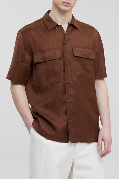 UTILITY SHORT SLEEVE SHIRTS BRAZIL NUT by Closed