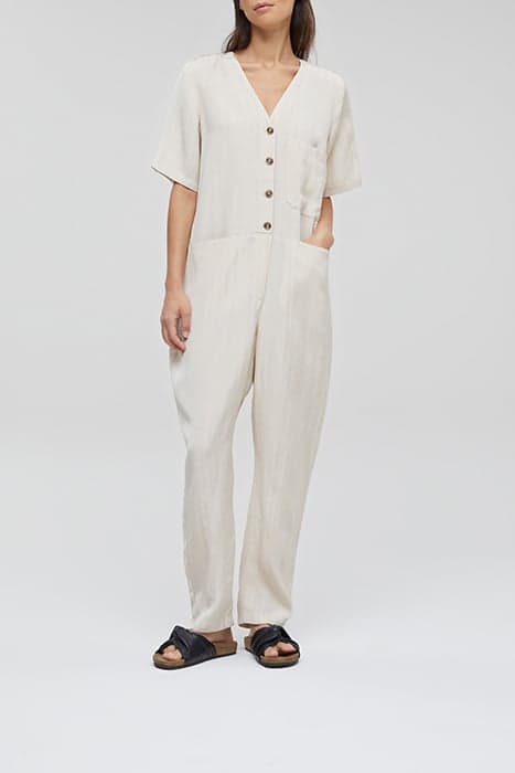 SHORT SLEEVE OVERALL PANTS GRAIN BEIGE by Closed