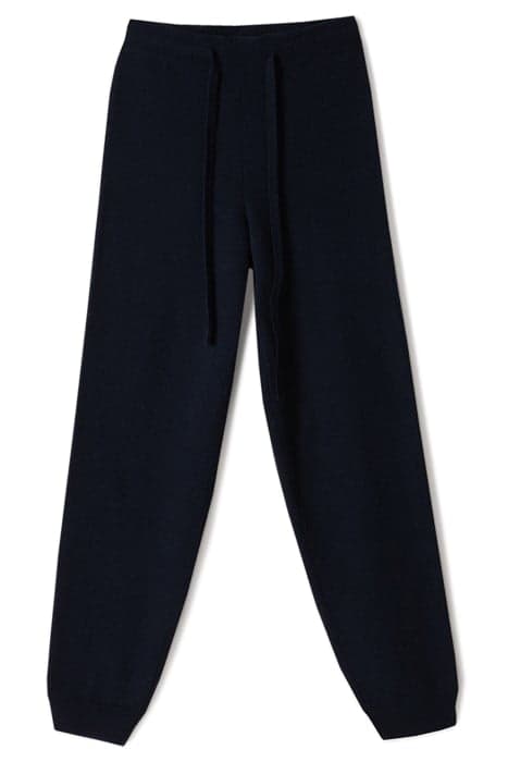 YLIA PANTS NAVY by Nanushka