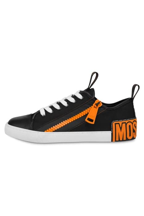 RECYCLE SNEAKERS ORANGE by Moschino