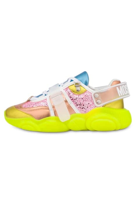 TEDDY SHOES ROLLER SKATES MULTICOLOR by Moschino