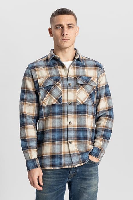 DS_COREY OVERSHIRT HARBOUR BLUE by Dstrezzed