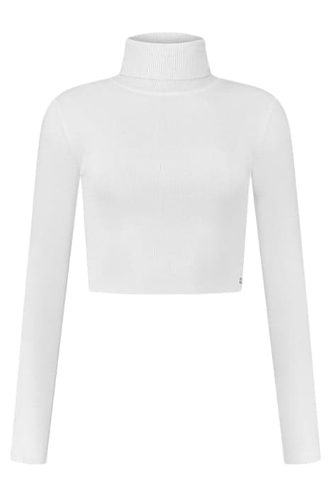 JOLIE CROPPED TOP STAR WHITE by NIKKIE