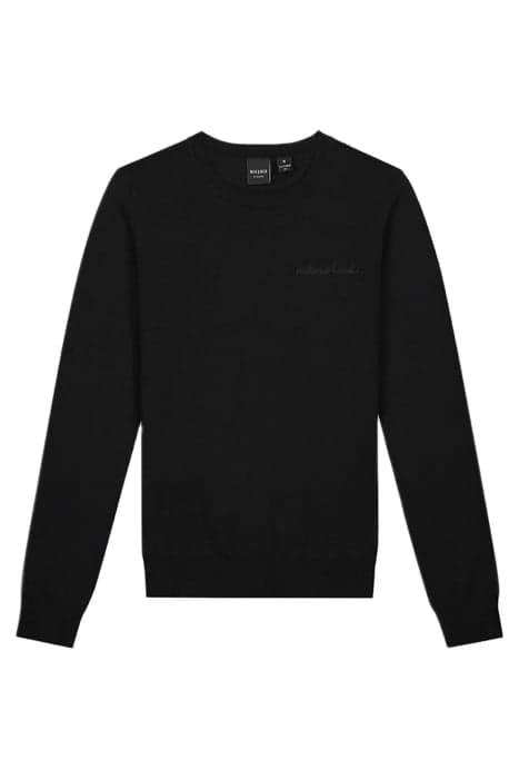 GREN KNIT SWEATER BLACK by NIK & NIK