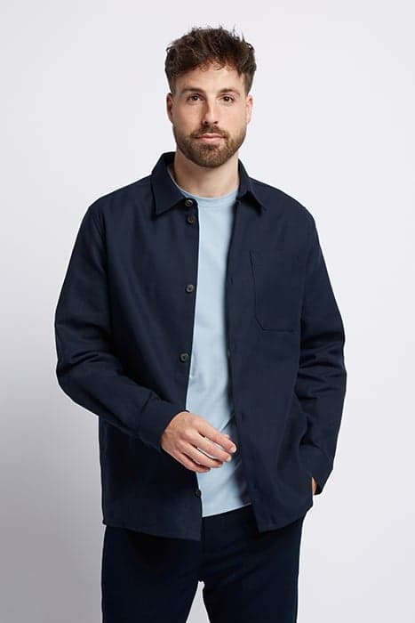 OVERSHIRT NAVY by LABFRESH