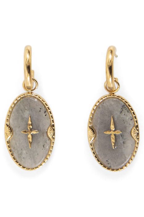 MEDALLION EARRINGS WITH CROSS by IKKS