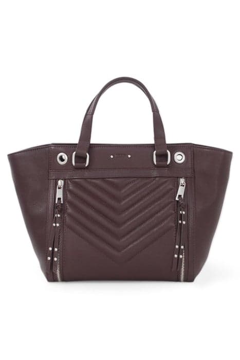 GARNET LEATHER 1440 MEDIUM TOTE BAG by IKKS