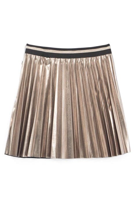 GIRLS’ CHAMPAGNE PLEATED SHORT SKIRT by IKKS