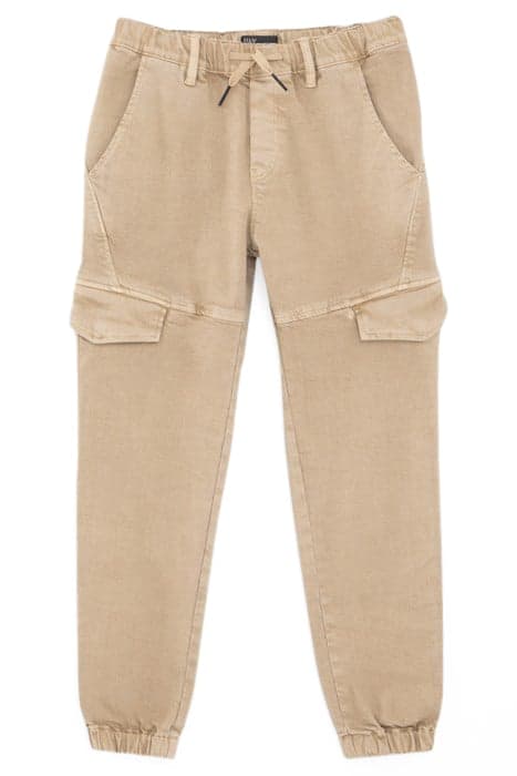 BOYS’ BEIGE COMBAT TROUSERS WITH ELASTICATED WAIST by IKKS