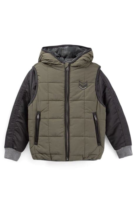 BOYS’ 3-IN-1 BRONZE BOMBER JACKET AND BODYWARMER by IKKS