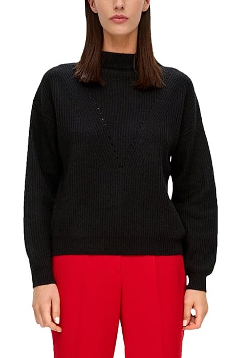 S.OLIVER PULLOVER BLACK by s. Oliver