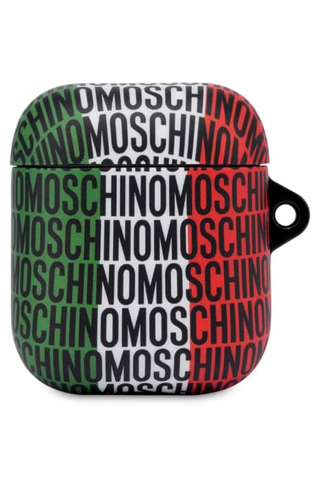 LOST & FOUND TRICOLOR AIRPODS HOLDER MULTICOLOR by Moschino