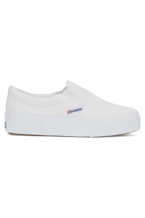 2740 PLATFORM SLIPON WHITE by Superga